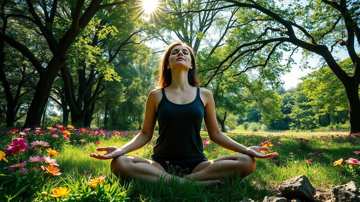 Meditação com Elementos Naturais para Controle da Ansiedade