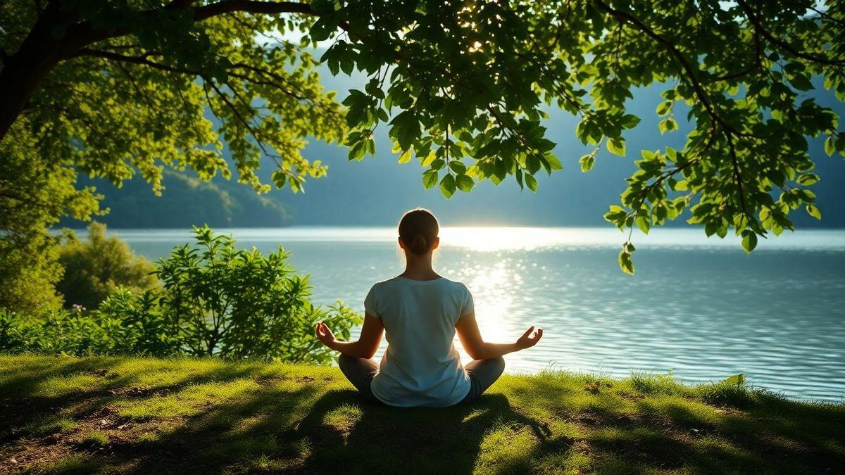 O impacto da meditação na criação de uma mentalidade positiva